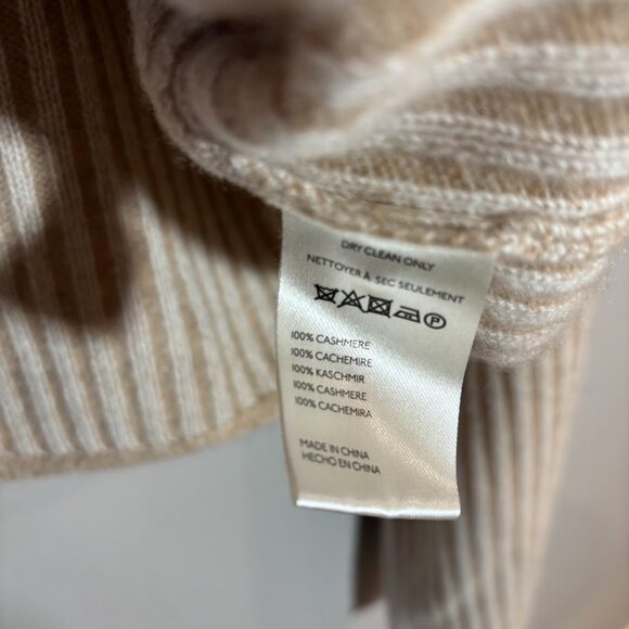 Pilcro Cashmere Ribbed Cropped Sweater by Anthropologie Size XL - Picture 6 of 9